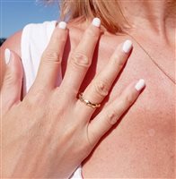 Vicenza - Piazzetta Palladio 2 - Anneau Salvini Femme Eva in Or jaune Diamante 0.03 Ct 20094061 - 20094061